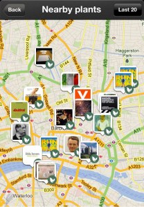 Plant Map Plants on a map